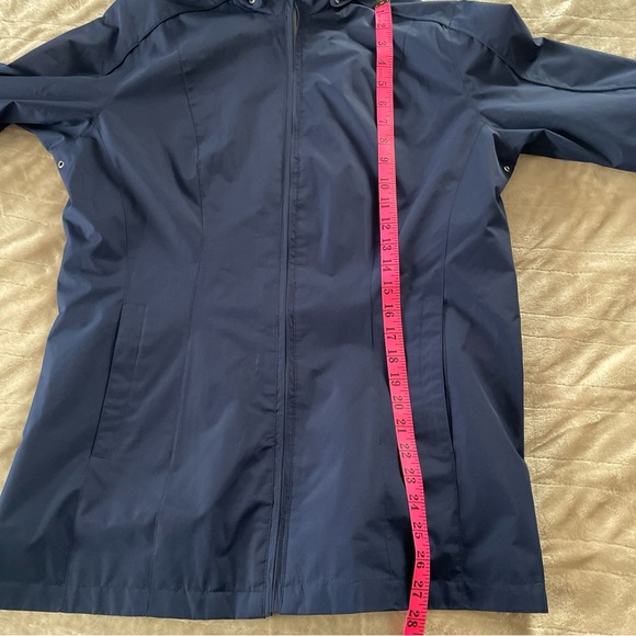 Zeroxposue Women’s Navy Blue Raincoat, Medium. - Picture 13 of 14